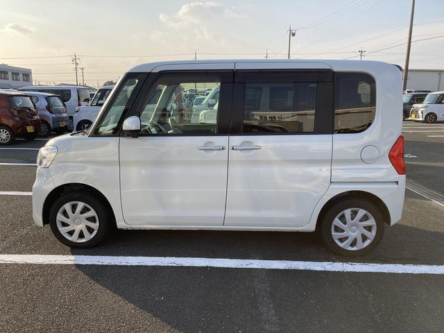 タントＸ　ＳＡIIIキーフリーシステム　パワースライドドア（左側）　オートエアコン（プッシュ式）　オートライト　ハロゲンヘッドランプ　マルチインフォメーションディスプレイ（静岡県）の中古車