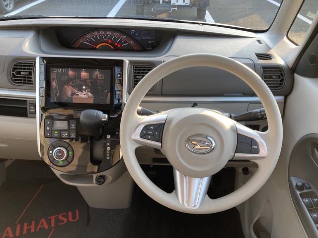 タントＸ　ＳＡIIIキーフリーシステム　パワースライドドア（左側）　オートエアコン（プッシュ式）　オートライト　ハロゲンヘッドランプ　マルチインフォメーションディスプレイ（静岡県）の中古車