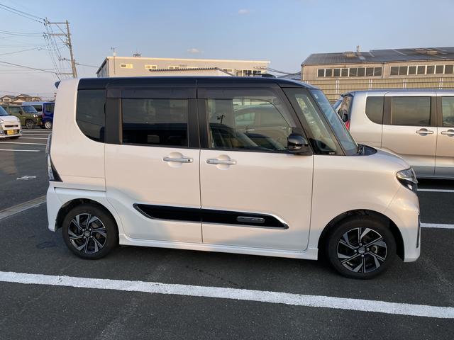 タントカスタムＸセレクションスマートアシスト　キーフリーシステム　ＬＥＤヘッドライト　両側パワースライドドア　コーナーセンサー　ミラクルオープンドア　シートバックテーブル（静岡県）の中古車