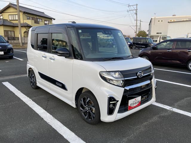 タントカスタムＸセレクションスマートアシスト　キーフリーシステム　ＬＥＤヘッドライト　両側パワースライドドア　コーナーセンサー　ミラクルオープンドア　シートバックテーブル（静岡県）の中古車