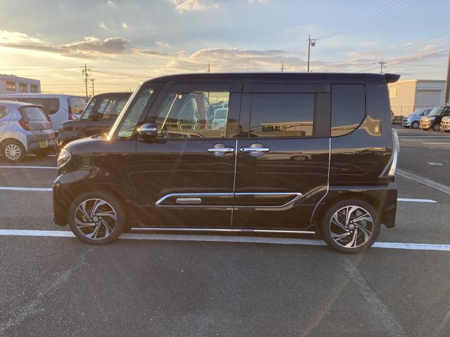 タントカスタムＲＳスタイルセレクション１５インチアルミホイール　キーフリーシステム　プッシュボタンスタート　オートエアコン（プッシュ式）　フルＬＥＤヘッドランプ　オート格納式カラードドアミラー　本革巻ステアリングホイール（静岡県）の中古車