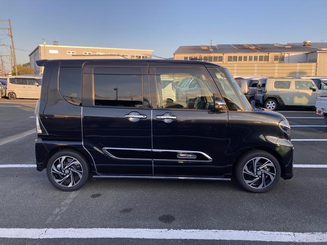 タントカスタムＲＳスタイルセレクション１５インチアルミホイール　キーフリーシステム　プッシュボタンスタート　オートエアコン（プッシュ式）　フルＬＥＤヘッドランプ　オート格納式カラードドアミラー　本革巻ステアリングホイール（静岡県）の中古車