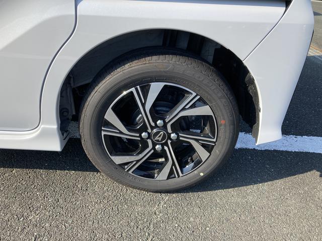 タントカスタムＸ１４インチアルミホイール　大型エアロバンパー　フルＬＥＤヘッドランプ　オート格納式カラードドアミラー　両側パワースライドドア　キーフリーシステム　プッシュボタンスタート（静岡県）の中古車