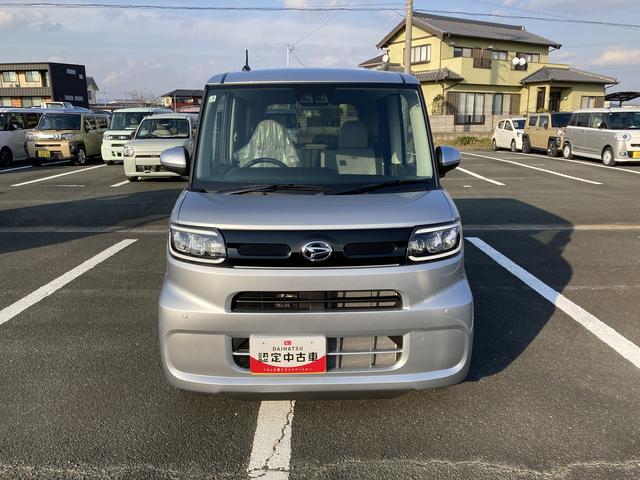 タントＸ１４インチフルホイールキャップ　フルＬＥＤヘッドランプ　オート格納式カラードドアミラー　左側パワースライドドア　ＴＦＴカラーマルチインフォメーションディスプレイ　フルファブリックシート（静岡県）の中古車