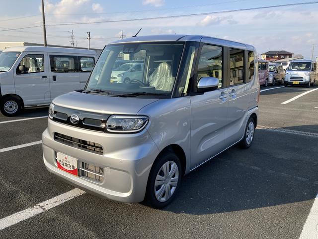 タントＸ１４インチフルホイールキャップ　フルＬＥＤヘッドランプ　オート格納式カラードドアミラー　左側パワースライドドア　ＴＦＴカラーマルチインフォメーションディスプレイ　フルファブリックシート（静岡県）の中古車