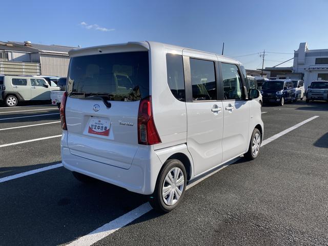 タントＸ１４インチフルホイールキャップ　フルＬＥＤヘッドランプ　オート格納式カラードドアミラー　左側パワースライドドア　ＴＦＴカラーマルチインフォメーションディスプレイ　フルファブリックシート（静岡県）の中古車