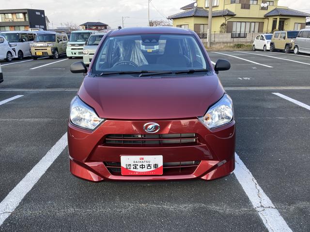 ミライースＬ　ＳＡIII１３インチフルホイールキャップ　マルチリフレクターハロゲンヘッドランプ　可倒式ドアミラー　自発光式デジタルメーターアンバーイルミネーションメーター　マニュアルエアコン（ダイヤル式）　キーレスエントリー（静岡県）の中古車