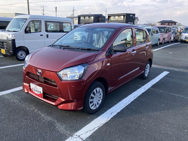 ミライースＬ　ＳＡIII１３インチフルホイールキャップ　マルチリフレクターハロゲンヘッドランプ　可倒式ドアミラー　自発光式デジタルメーターアンバーイルミネーションメーター　マニュアルエアコン（ダイヤル式）　キーレスエントリー（静岡県）の中古車