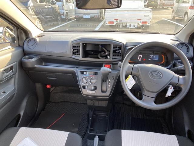 ミライースＬ　ＳＡIII１３インチフルホイールキャップ　マルチリフレクターハロゲンヘッドランプ　可倒式ドアミラー　自発光式デジタルメーターアンバーイルミネーションメーター　マニュアルエアコン（ダイヤル式）　キーレスエントリー（静岡県）の中古車