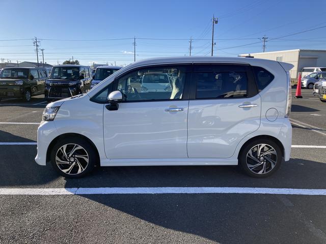 ムーヴカスタム　ＲＳ　ハイパーリミテッドＳＡIIIＬＥＤヘッドライト　パノラマモニター対応　１５インチアルミホイール　　オートエアコン（プッシュ式）　オートライト　キーフリーシステム　プッシュボタンスタート（静岡県）の中古車