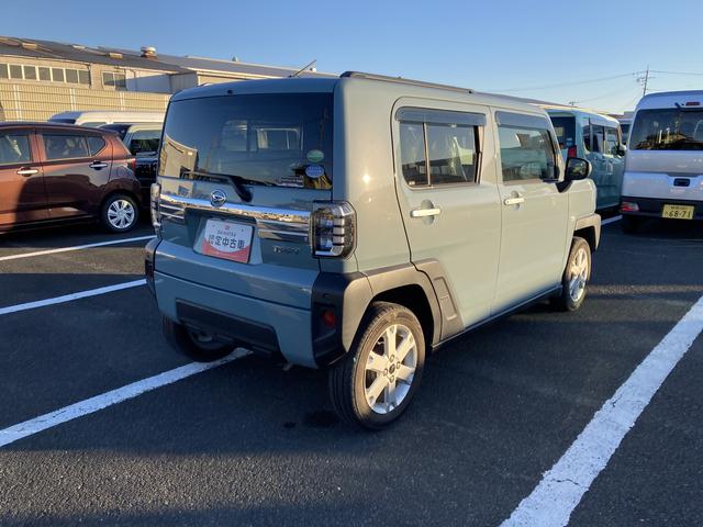 タフトＧ１５インチアルミホイール　オートレベリング機能付フルＬＥＤヘッドランプ　ＬＥＤフォグランプ　本革巻ステアリングホイール　本革巻インパネセンターシフト　ＴＦＴカラーマルチインフォメーションディスプレイ（静岡県）の中古車