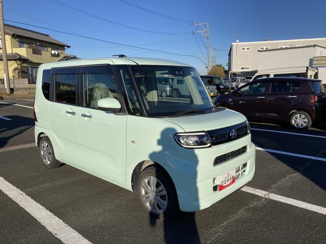 タントＸ１４インチフルホイールキャップ　フルＬＥＤヘッドランプ　オート格納式カラードドアミラー　左側パワースライドドア　ＴＦＴカラーマルチインフォメーションディスプレイ　フルファブリックシート（静岡県）の中古車