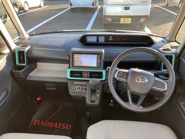 タントＸ１４インチフルホイールキャップ　フルＬＥＤヘッドランプ　オート格納式カラードドアミラー　左側パワースライドドア　ＴＦＴカラーマルチインフォメーションディスプレイ　フルファブリックシート（静岡県）の中古車