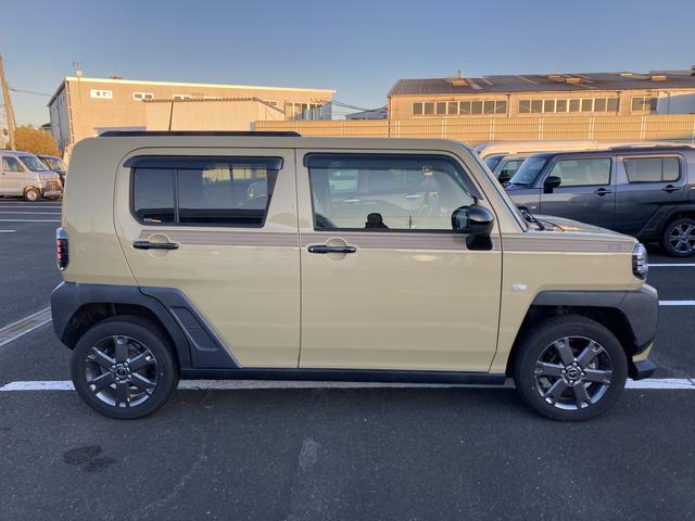 タフトＧターボ１５インチアルミホイール　オートレベリング機能付フルＬＥＤヘッドランプ　ＬＥＤフォグランプ　本革巻ステアリングホイール　本革巻インパネセンターシフト　ＴＦＴカラーマルチインフォメーションディスプレイ（静岡県）の中古車