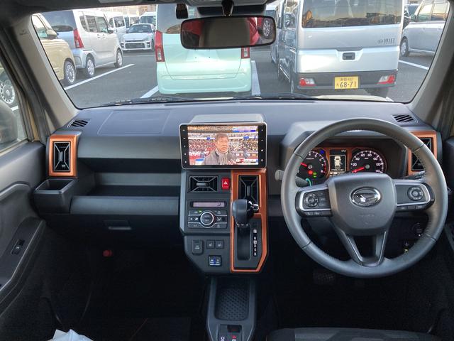 タフトＧターボ１５インチアルミホイール　オートレベリング機能付フルＬＥＤヘッドランプ　ＬＥＤフォグランプ　本革巻ステアリングホイール　本革巻インパネセンターシフト　ＴＦＴカラーマルチインフォメーションディスプレイ（静岡県）の中古車