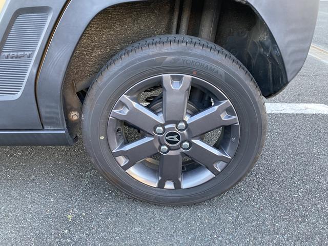 タフトＧターボ１５インチアルミホイール　オートレベリング機能付フルＬＥＤヘッドランプ　ＬＥＤフォグランプ　本革巻ステアリングホイール　本革巻インパネセンターシフト　ＴＦＴカラーマルチインフォメーションディスプレイ（静岡県）の中古車