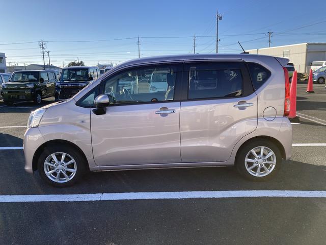 ムーヴＸリミテッドII　ＳＡIIIＬＥＤヘッドランプ　ブラックインテリアパック　１４インチアルミホイール　スーパーＵＶＩＲカットガラス　キーフリーシステム　オートエアコン（プッシュ式）（静岡県）の中古車