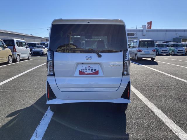 タントカスタムX14インチアルミホイール 大型エアロバンパー フルLEDヘッドランプ オート格納式カラードドアミラー 両側パワースライドドア キーフリーシステム プッシュボタンスタート(静岡県)の中古車