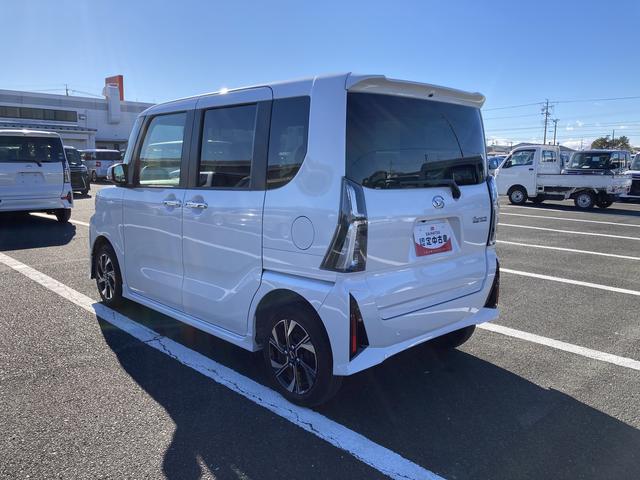 タントカスタムX14インチアルミホイール 大型エアロバンパー フルLEDヘッドランプ オート格納式カラードドアミラー 両側パワースライドドア キーフリーシステム プッシュボタンスタート(静岡県)の中古車