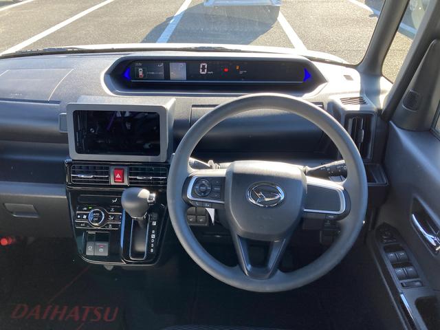 タントカスタムX14インチアルミホイール 大型エアロバンパー フルLEDヘッドランプ オート格納式カラードドアミラー 両側パワースライドドア キーフリーシステム プッシュボタンスタート(静岡県)の中古車