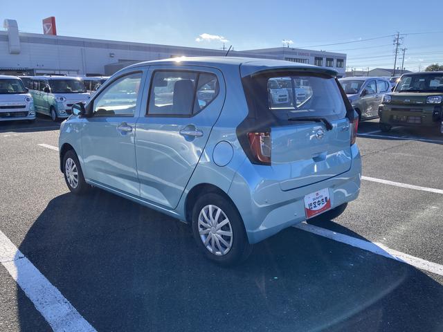 ミライースＬ　ＳＡIII１３インチフルホイールキャップ　マルチリフレクターハロゲンヘッドランプ　可倒式ドアミラー　自発光式デジタルメーターアンバーイルミネーションメーター　マニュアルエアコン（ダイヤル式）　キーレスエントリー（静岡県）の中古車