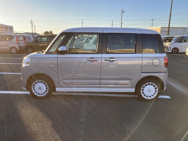 ムーヴキャンバスストライプスＧ１４インチフルホイールキャップ　ＬＥＤヘッドランプ　ＬＥＤフォグランプ　ホっとカップホルダー　両側パワースライドドア　キーフリーシステム　プッシュボタンスタート　ＵＶカットガラス（静岡県）の中古車