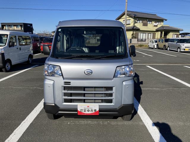 ハイゼットカーゴＤＸＭＴ車　撥水フルファブリックシート表皮　オーバーヘッドシェルフ　アッパートレイ　キーレスエントリー　ユースフルナット（３１ヶ所）（静岡県）の中古車