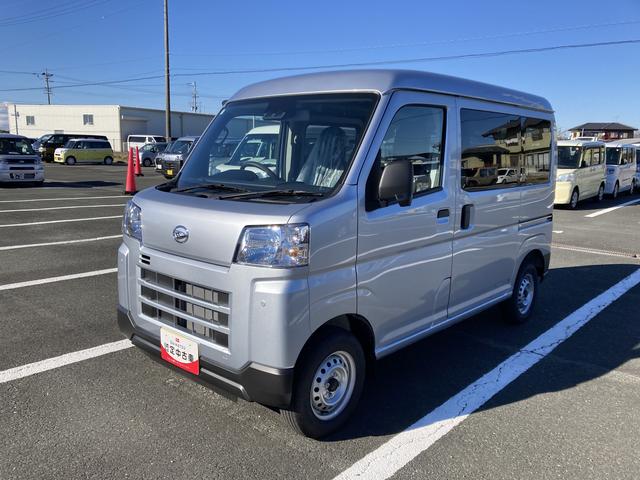 ハイゼットカーゴＤＸＭＴ車　撥水フルファブリックシート表皮　オーバーヘッドシェルフ　アッパートレイ　キーレスエントリー　ユースフルナット（３１ヶ所）（静岡県）の中古車