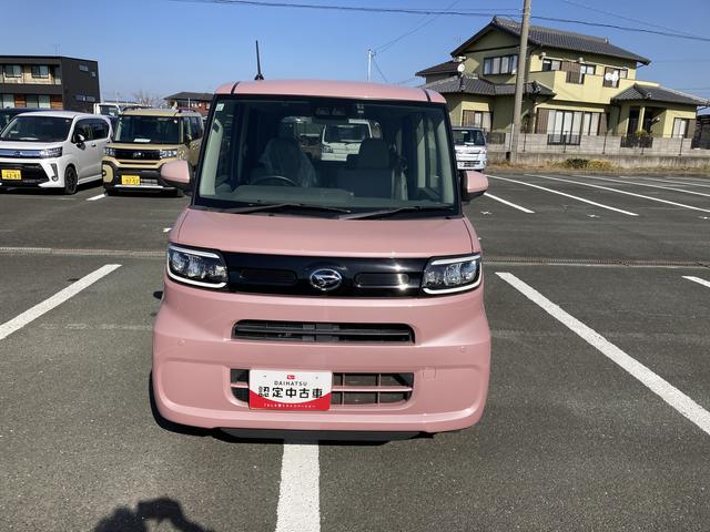 タントＸ１４インチフルホイールキャップ　フルＬＥＤヘッドランプ　オート格納式カラードドアミラー　左側パワースライドドア　ＴＦＴカラーマルチインフォメーションディスプレイ　フルファブリックシート（静岡県）の中古車