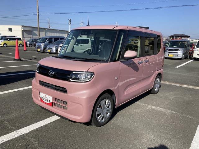 タントＸ１４インチフルホイールキャップ　フルＬＥＤヘッドランプ　オート格納式カラードドアミラー　左側パワースライドドア　ＴＦＴカラーマルチインフォメーションディスプレイ　フルファブリックシート（静岡県）の中古車
