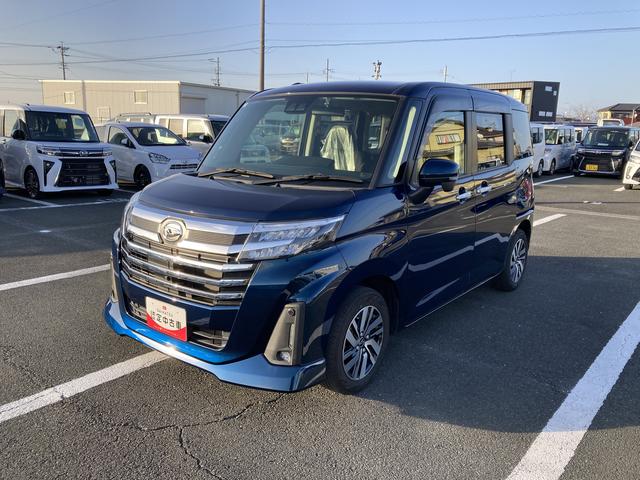 トールカスタムＧＬＥＤヘッドランプ　キーフリーシステム　プッシュボタンスタート　オートエアコン（プッシュ式）　両側パワースライドドア　マルチインフォメーションディスプレイ（静岡県）の中古車