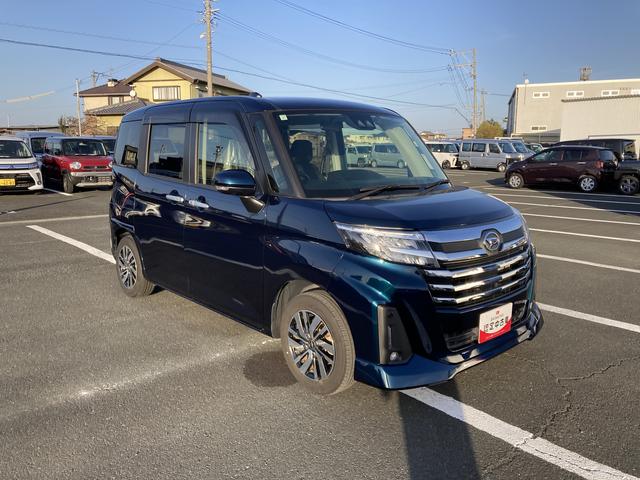 トールカスタムＧＬＥＤヘッドランプ　キーフリーシステム　プッシュボタンスタート　オートエアコン（プッシュ式）　両側パワースライドドア　マルチインフォメーションディスプレイ（静岡県）の中古車