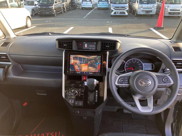 トールカスタムＧＬＥＤヘッドランプ　キーフリーシステム　プッシュボタンスタート　オートエアコン（プッシュ式）　両側パワースライドドア　マルチインフォメーションディスプレイ（静岡県）の中古車