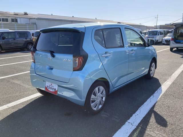 ミライースＸ　ＳＡIII１４インチフルホイールキャップ　ＬＥＤヘッドランプ　電動格納式（カラード）ドアミラー　自発光式デジタルメーターブルーイルミネーションメーター　マニュアルエアコン（ダイヤル式）　キーレスエントリー（静岡県）の中古車