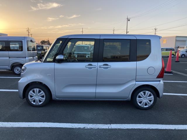 タントＸ１４インチフルホイールキャップ　フルＬＥＤヘッドランプ　オート格納式カラードドアミラー　左側パワースライドドア　ＴＦＴカラーマルチインフォメーションディスプレイ　フルファブリックシート（静岡県）の中古車