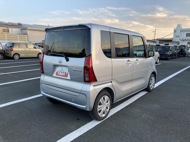 タントＸ１４インチフルホイールキャップ　フルＬＥＤヘッドランプ　オート格納式カラードドアミラー　左側パワースライドドア　ＴＦＴカラーマルチインフォメーションディスプレイ　フルファブリックシート（静岡県）の中古車