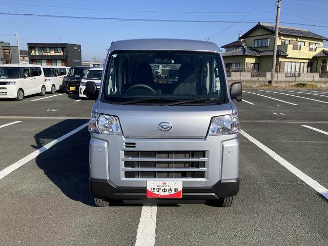 ハイゼットカーゴＤＸＣＶＴ　撥水フルファブリックシート表皮　オーバーヘッドシェルフ　アッパートレイ　キーレスエントリー　ユースフルナット（３１ヶ所）（静岡県）の中古車