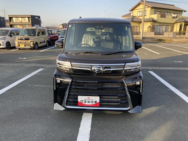 タントカスタムＸ１４インチアルミホイール　大型エアロバンパー　フルＬＥＤヘッドランプ　オート格納式カラードドアミラー　両側パワースライドドア　キーフリーシステム　プッシュボタンスタート（静岡県）の中古車