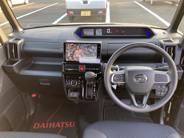 タントカスタムＸ１４インチアルミホイール　大型エアロバンパー　フルＬＥＤヘッドランプ　オート格納式カラードドアミラー　両側パワースライドドア　キーフリーシステム　プッシュボタンスタート（静岡県）の中古車