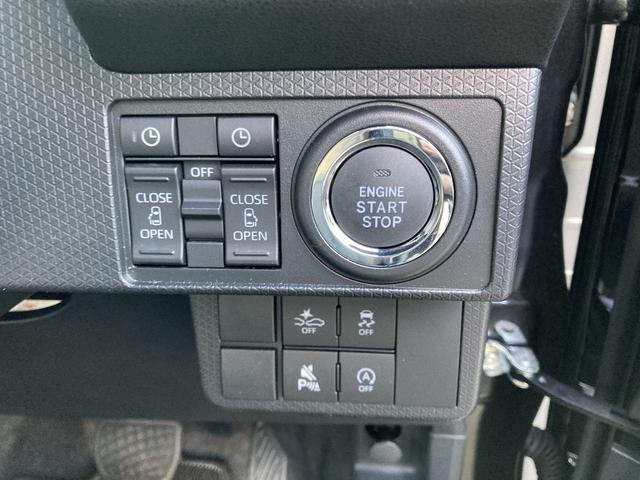 タントカスタムＸ１４インチアルミホイール　大型エアロバンパー　フルＬＥＤヘッドランプ　オート格納式カラードドアミラー　両側パワースライドドア　キーフリーシステム　プッシュボタンスタート（静岡県）の中古車