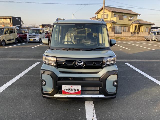 タントファンクロス１４インチアルミホイール　大型エアロバンパー　フルＬＥＤヘッドランプ　オート格納式カラードドアミラー　両側パワースライドドア　キーフリーシステム　プッシュボタンスタート（静岡県）の中古車