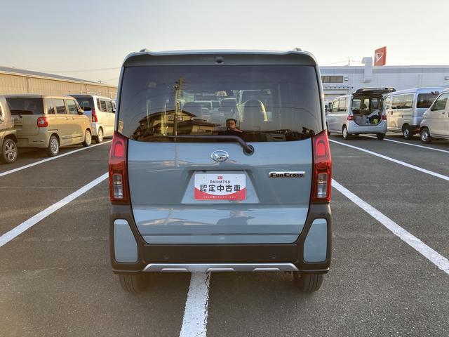 タントファンクロス１４インチアルミホイール　大型エアロバンパー　フルＬＥＤヘッドランプ　オート格納式カラードドアミラー　両側パワースライドドア　キーフリーシステム　プッシュボタンスタート（静岡県）の中古車