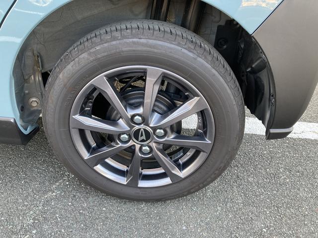 タントファンクロス１４インチアルミホイール　大型エアロバンパー　フルＬＥＤヘッドランプ　オート格納式カラードドアミラー　両側パワースライドドア　キーフリーシステム　プッシュボタンスタート（静岡県）の中古車