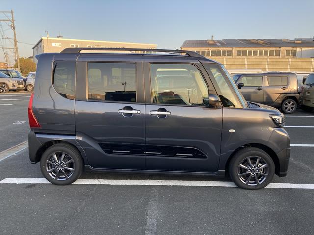 タントファンクロス１４インチアルミホイール　大型エアロバンパー　フルＬＥＤヘッドランプ　オート格納式カラードドアミラー　両側パワースライドドア　キーフリーシステム　プッシュボタンスタート（静岡県）の中古車