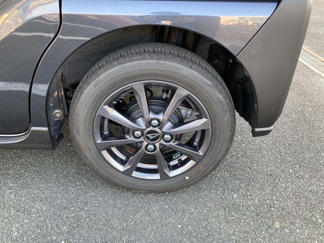 タントファンクロス１４インチアルミホイール　大型エアロバンパー　フルＬＥＤヘッドランプ　オート格納式カラードドアミラー　両側パワースライドドア　キーフリーシステム　プッシュボタンスタート（静岡県）の中古車