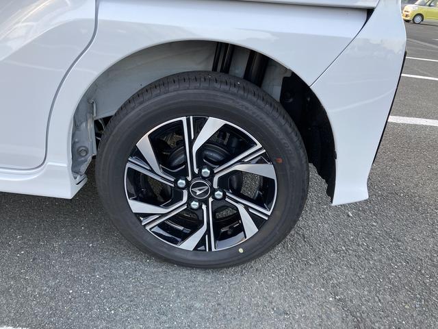 タントカスタムX14インチアルミホイール 大型エアロバンパー フルLEDヘッドランプ オート格納式カラードドアミラー 両側パワースライドドア キーフリーシステム プッシュボタンスタート(静岡県)の中古車