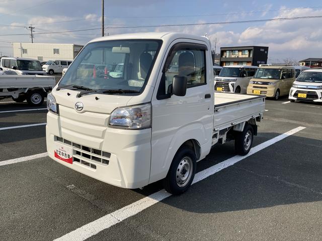 ハイゼットトラックスタンダード２ＷＤ　ＭＴ　ＵＶカットガラス（フロントウィンドウ）　　マニュアルエアコン　クリーンエアフィルター　電動式パワーステアリング（静岡県）の中古車