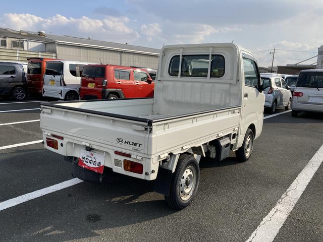 ハイゼットトラックスタンダード２ＷＤ　ＭＴ　ＵＶカットガラス（フロントウィンドウ）　　マニュアルエアコン　クリーンエアフィルター　電動式パワーステアリング（静岡県）の中古車