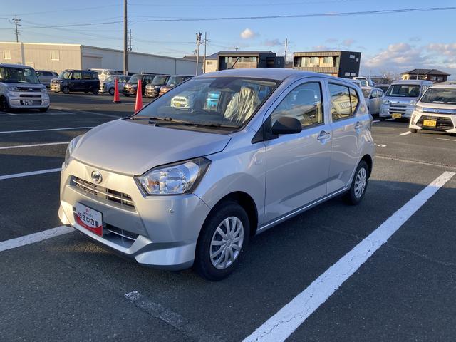 ミライースＬ　ＳＡIII１３インチフルホイールキャップ　マルチリフレクターハロゲンヘッドランプ　可倒式ドアミラー　自発光式デジタルメーターアンバーイルミネーションメーター　マニュアルエアコン（ダイヤル式）　キーレスエントリー（静岡県）の中古車