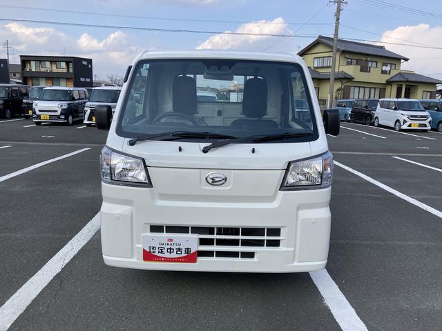 ハイゼットトラックスタンダード２ＷＤ　ＣＶＴ　スーパーＵＶＩＲカットガラス（フロントウィンドウ）　プリントレザーシート表皮　マニュアルエアコン　電動式パワーステアリング（静岡県）の中古車
